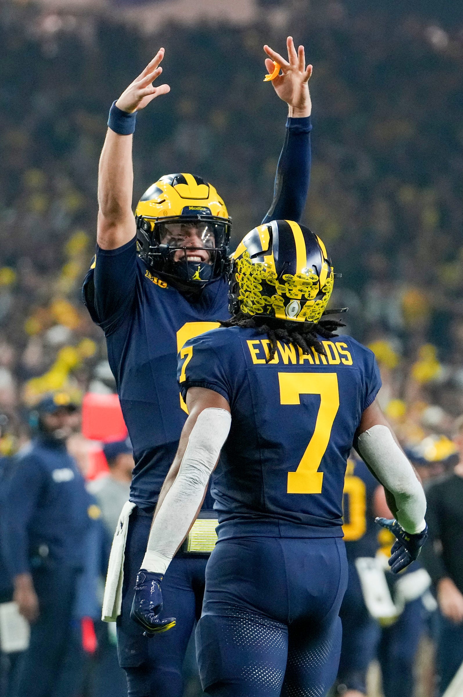 Michigan Football Runs Over Washington 34-13, Wins 2023 National ...