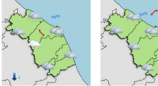 Marche, Arriva Il Freddo E La Neve Anche A 300 Metri. Ecco Cosa Ci ...