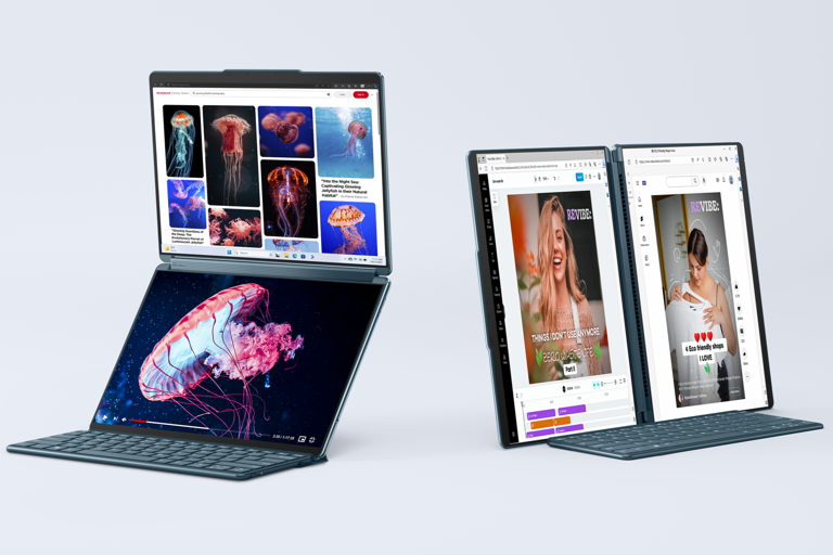 Lenovo refreshes its Yoga laptops with AI features, including an image ...