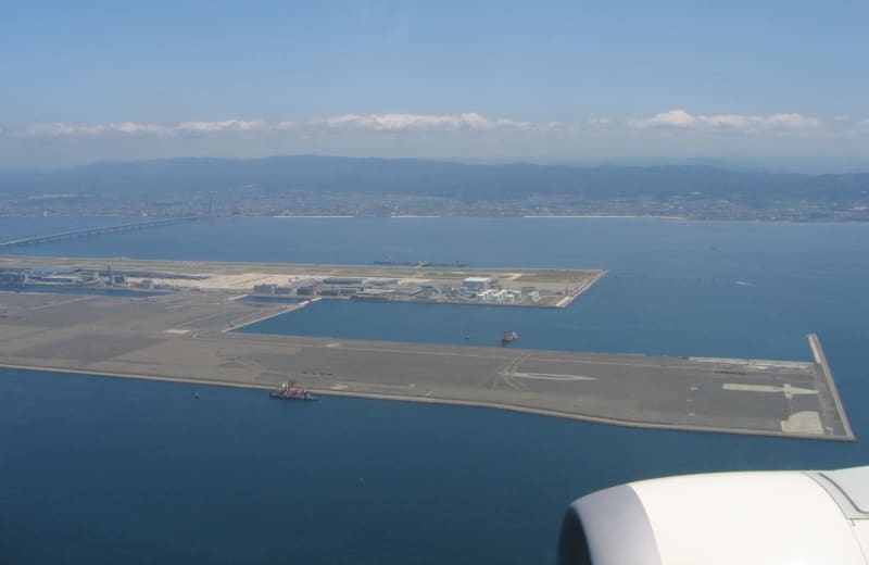 unique japanese airport built in middle of sea starts sinking