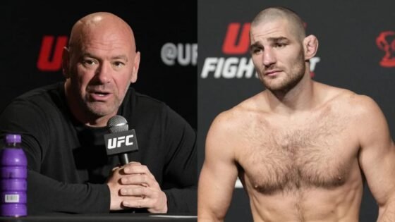 Emotional Sean Strickland, Backed By Dana White, Issues A Statement ...