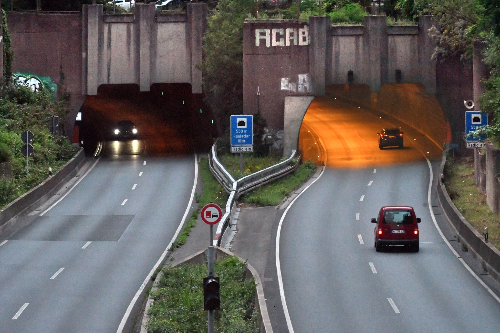 Verkehrsprobleme: A448-Tunnel In Bochum Wieder Gesperrt: Das Ist Der Grund