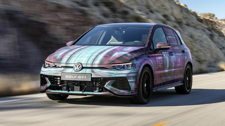 VW's Mk8.5 Golf GTI spotted with new, angrier face