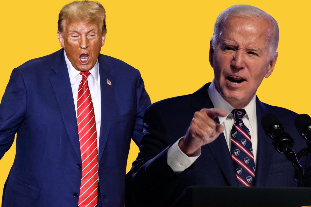 Donald Trump, Joe Biden Speech Video Goes Viral