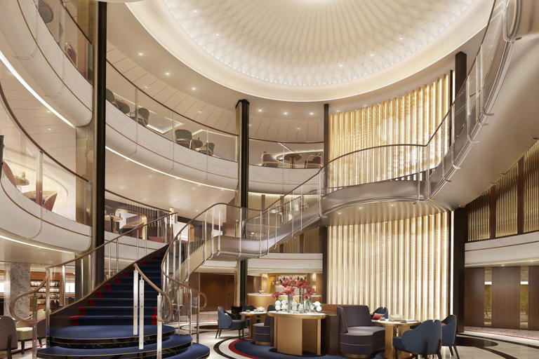 Interior Design At Sea: Inside The New Cunard Cruise Ship