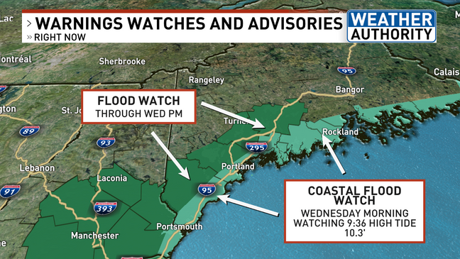 Strong Winds, Heavy Snow, Rain, And Coastal Flooding To Hit Maine ...