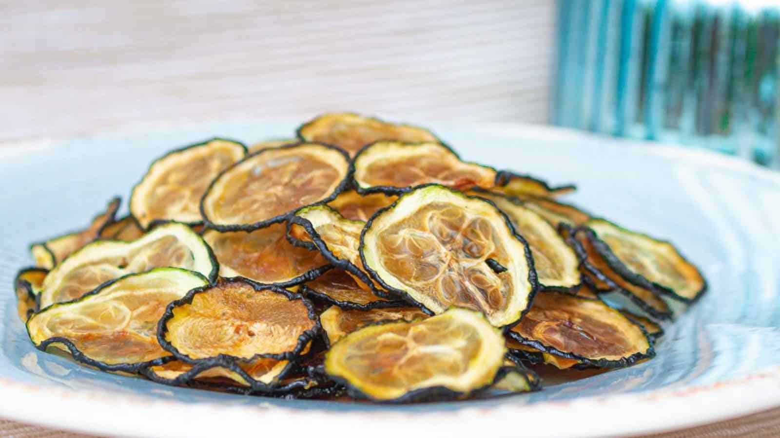 <p>Move over potato chips, and make way for Crispy Baked Zucchini Chips – a wholesome alternative that’s low in carbs and high in flavor. These chips offer a delicious crunch and savory taste, perfect for those who want to enjoy guilt-free snacking without compromising on taste. Dive into the world of crispy goodness and savor the simplicity of a low-carb snacking option that hits the spot.<br><strong>Get the Recipe: </strong><a href="https://www.lowcarb-nocarb.com/baked-zucchini-chips/?utm_source=msn&utm_medium=page&utm_campaign=msn">Crispy Baked Zucchini Chips</a></p>