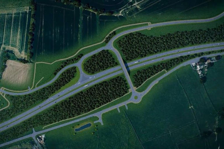 An artist’s impression of the A303 Sparkford to Ilchester dualling scheme