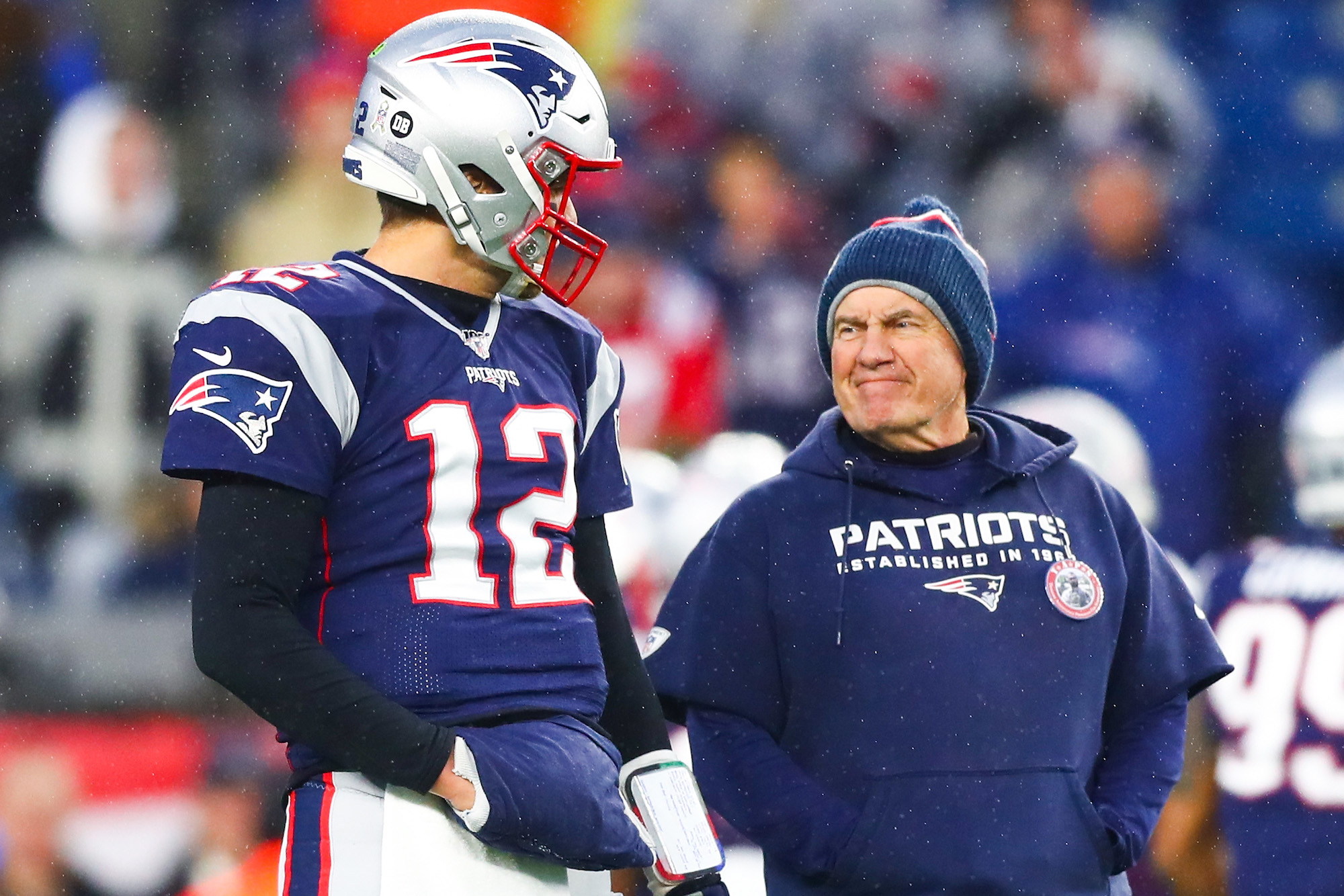 Tom Brady Uninterested In Speculating On Bill Belichick’s Future With ...