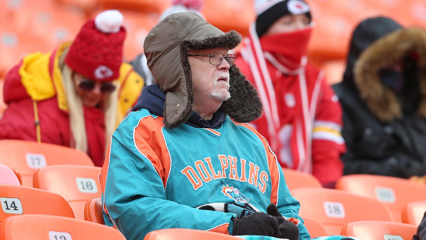 2024 NFL playoffs Dolphins have lost 10 straight in this coldweather