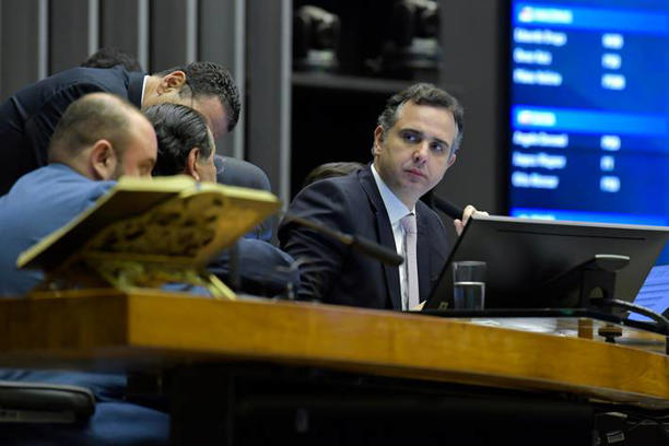 Rodrigo Pacheco, presidente do Senado Foto: Jonas Pereira/Agência Senado
