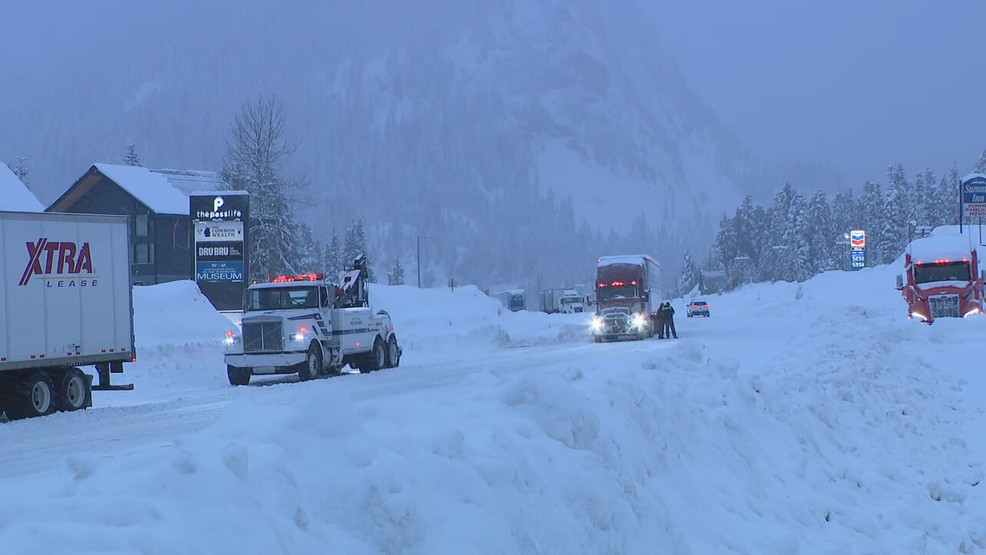 Rare 'blizzard Warning' Issued For Olympic, Cascade Mountains Tuesday