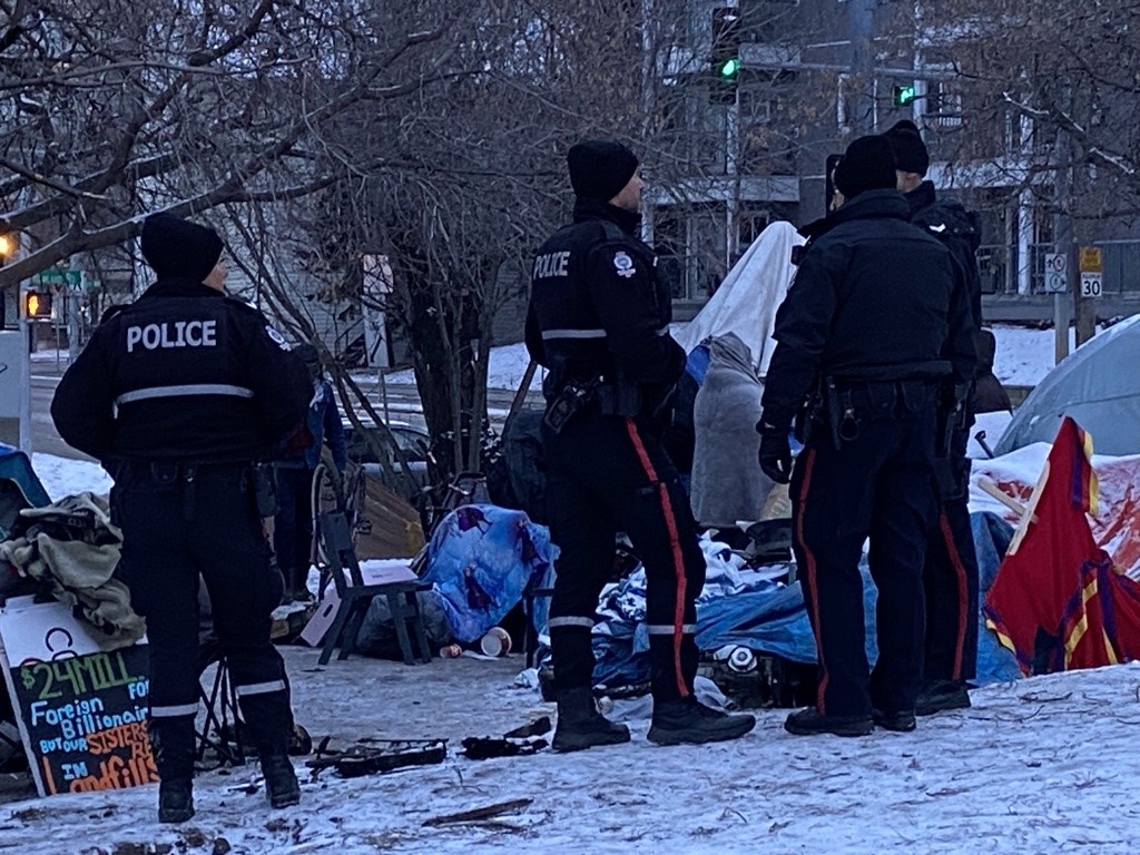 City Police Prepare To Dismantle 8th High Risk Edmonton Homeless   AA1mHGNj.img