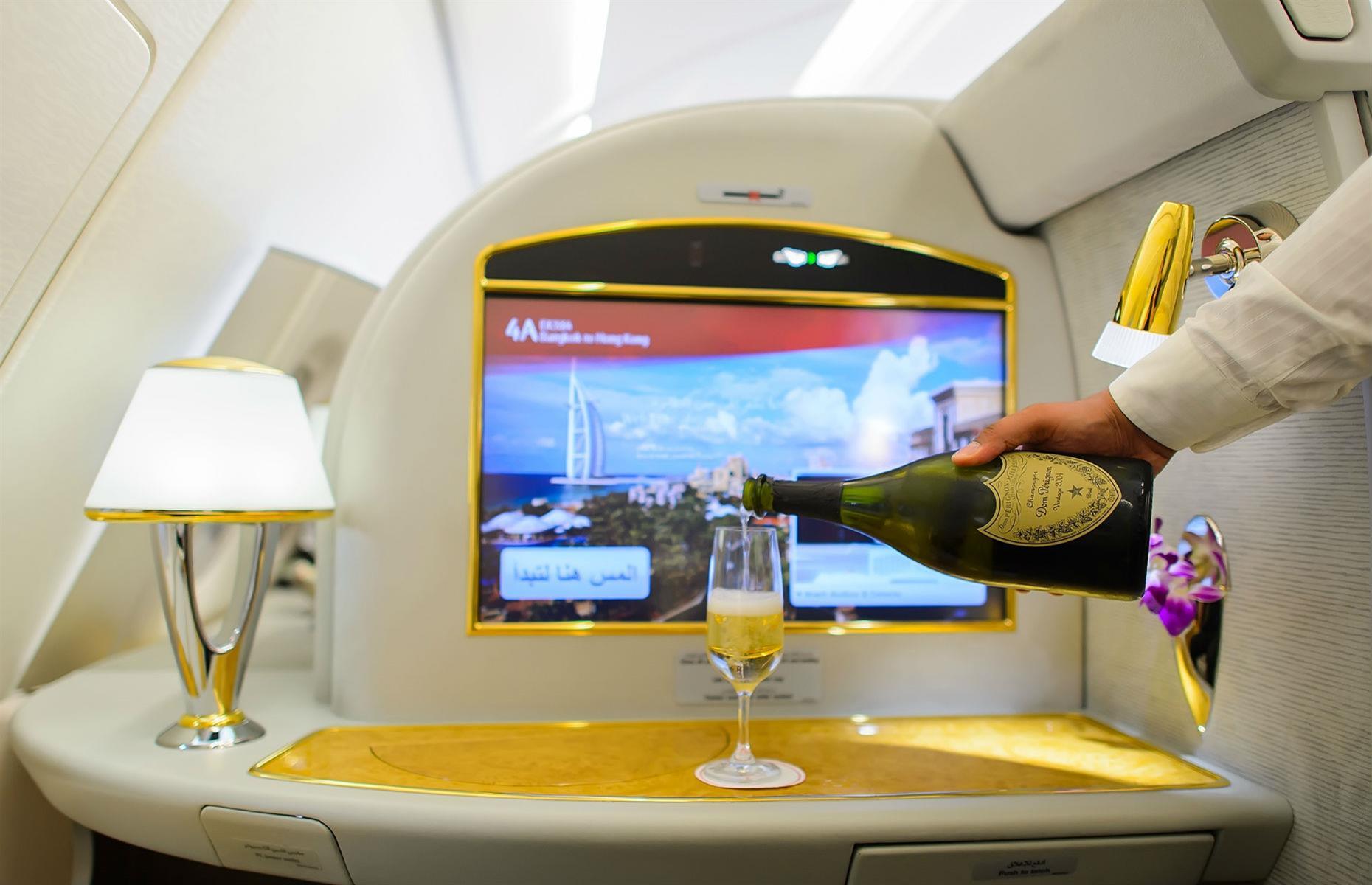 <p>This includes taking anything from the galley without permission. It also includes decanting the sparkling wine from premium economy galleys into a separate bottle, which is frankly just crass.</p>