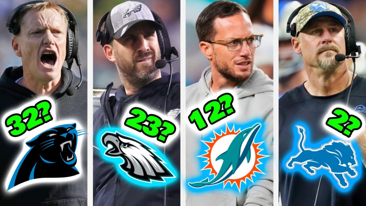 Ranking All 32 NFL Teams Head Coaches From WORST To FIRST After The ...