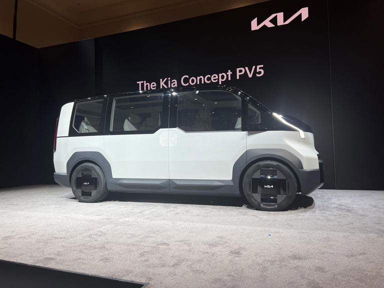 KIA's concept EV fleet revealed at CES 2024 is wildly modular