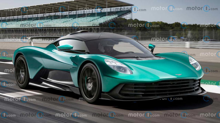 2024 Aston Martin Valhalla Rendering
