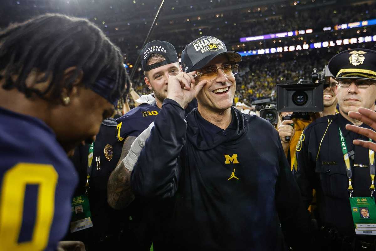 Jim Harbaugh Reveals Tattoo He’ll Get To Commemorate Michigan’s ...