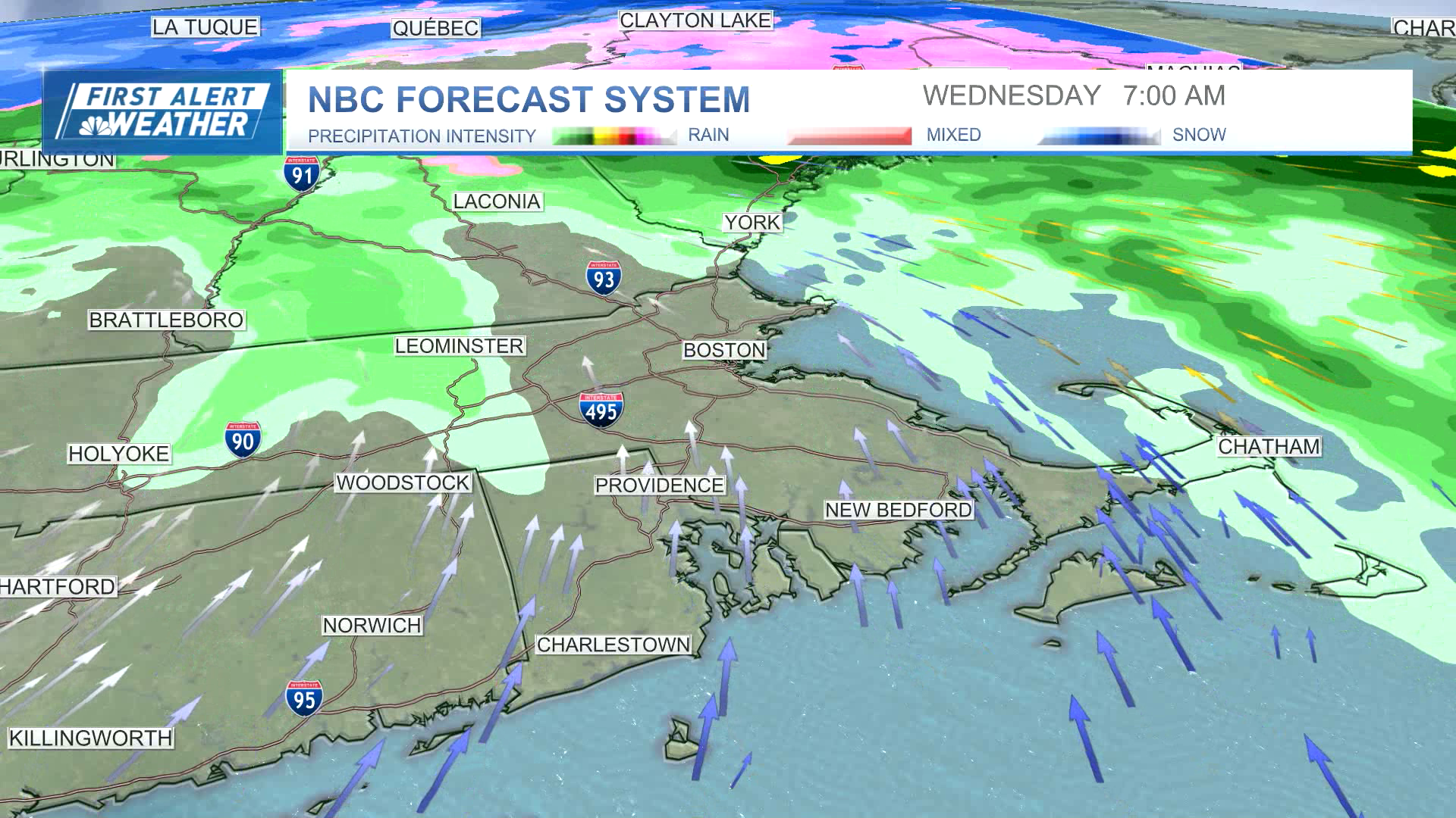 Hour-by-hour Maps: When Will Tuesday's Storm Bring You Snow, Rain?