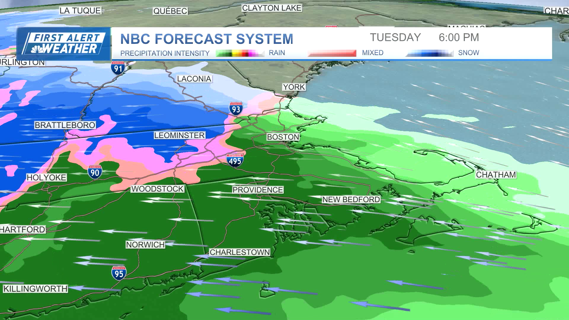 Hour By Hour Maps When Will Tuesday S Storm Bring You Snow Rain   AA1mHr64.img