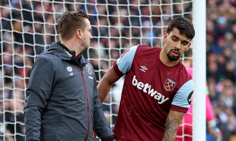 West Ham suffer injury blow with Paqueta facing four weeks out