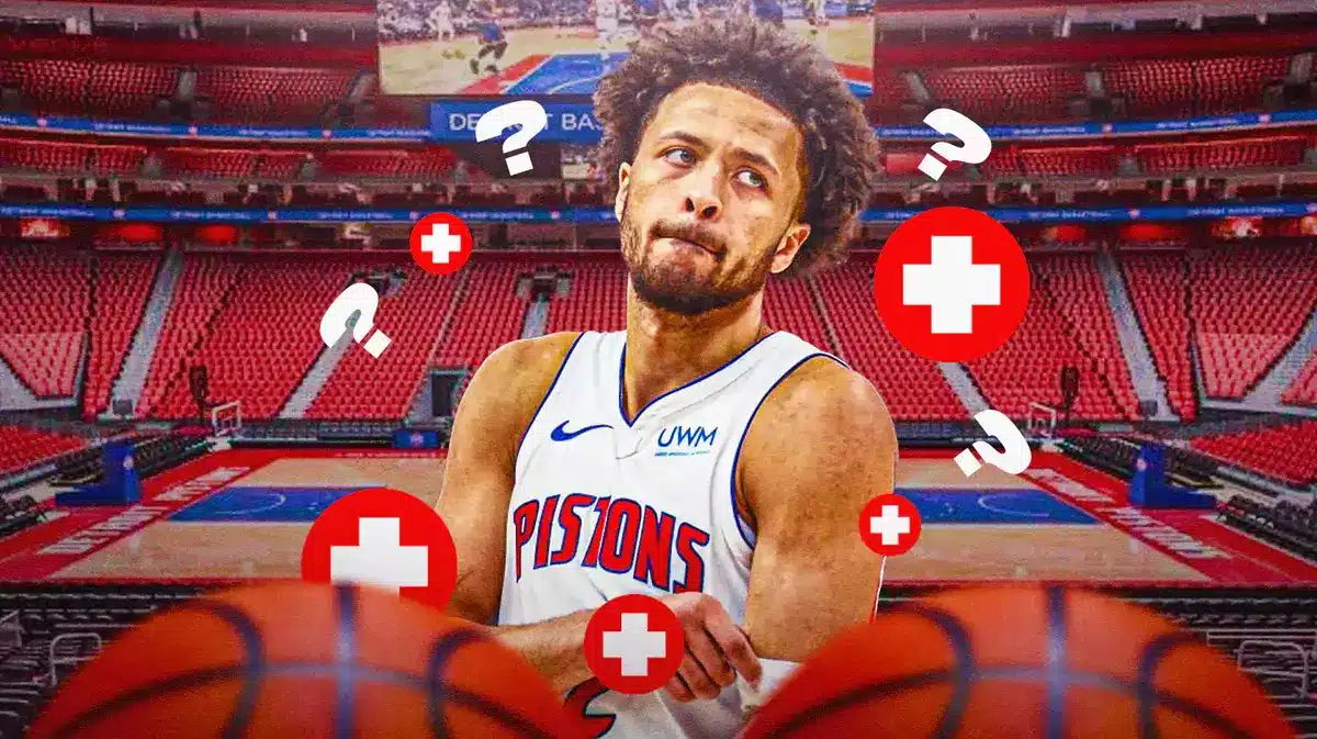 Pistons Star Cade Cunningham’s Knee Strain Receives Positive Timeline ...