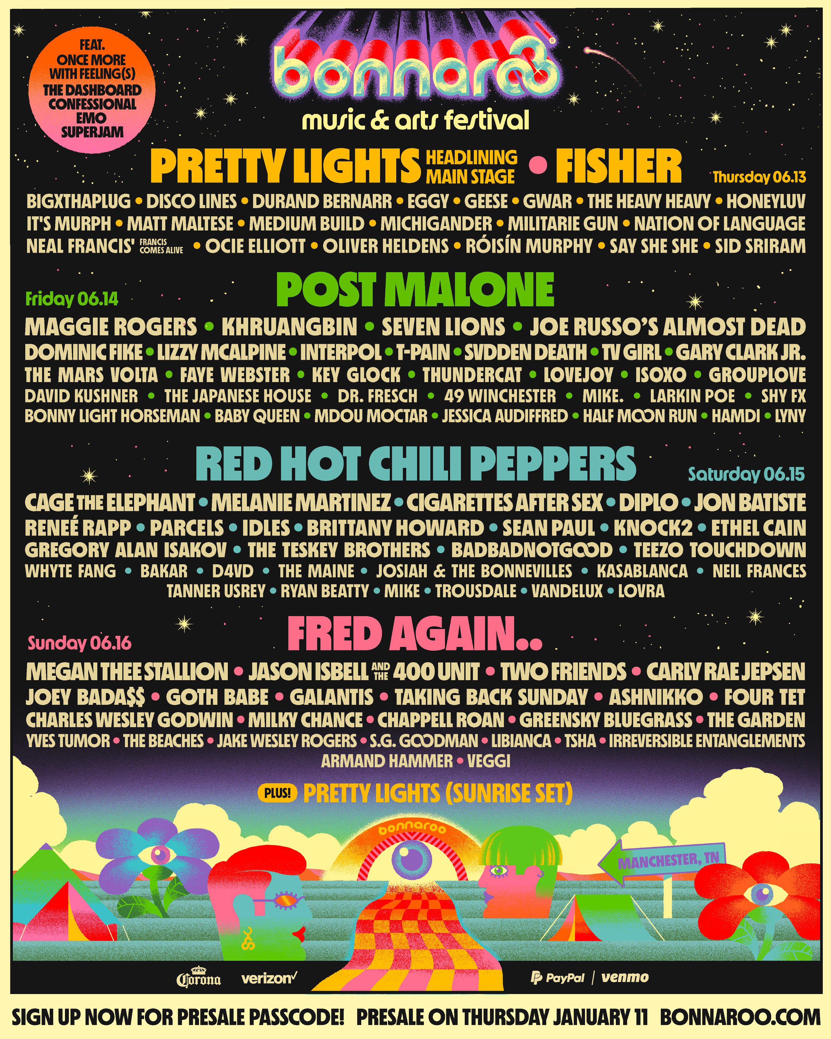 Bonnaroo Releases Artist Lineup For 2024 Festival   AA1mHx4U.img