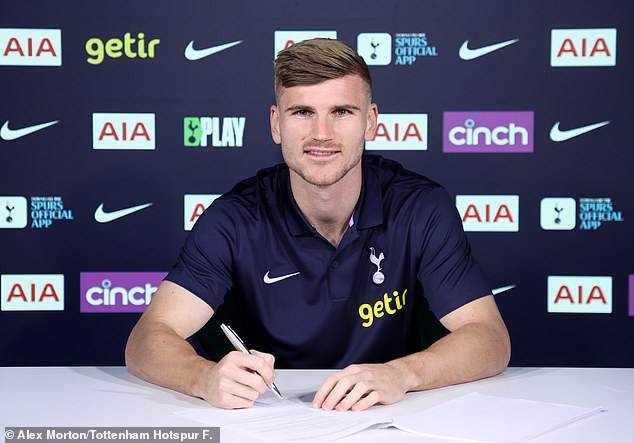 Tottenham Confirm Loan Signing Of Former Chelsea Flop Timo Werner