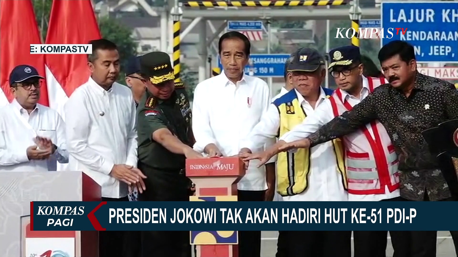 Presiden Jokowi Tak Hadiri Hut Ke-51 PDIP, Istana: Ada Kunjungan Kerja ...