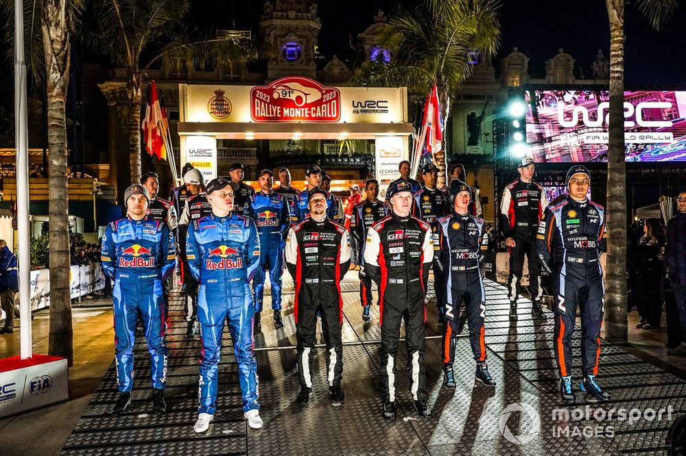 Inscritos Para El Rally De Montecarlo Del WRC 2024: El Campeón Es Baja