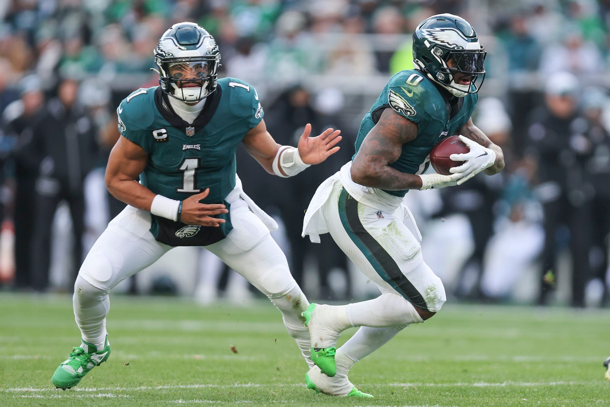 monday’s wild-card round needs the eagles who took home a week 3 win against tampa bay
