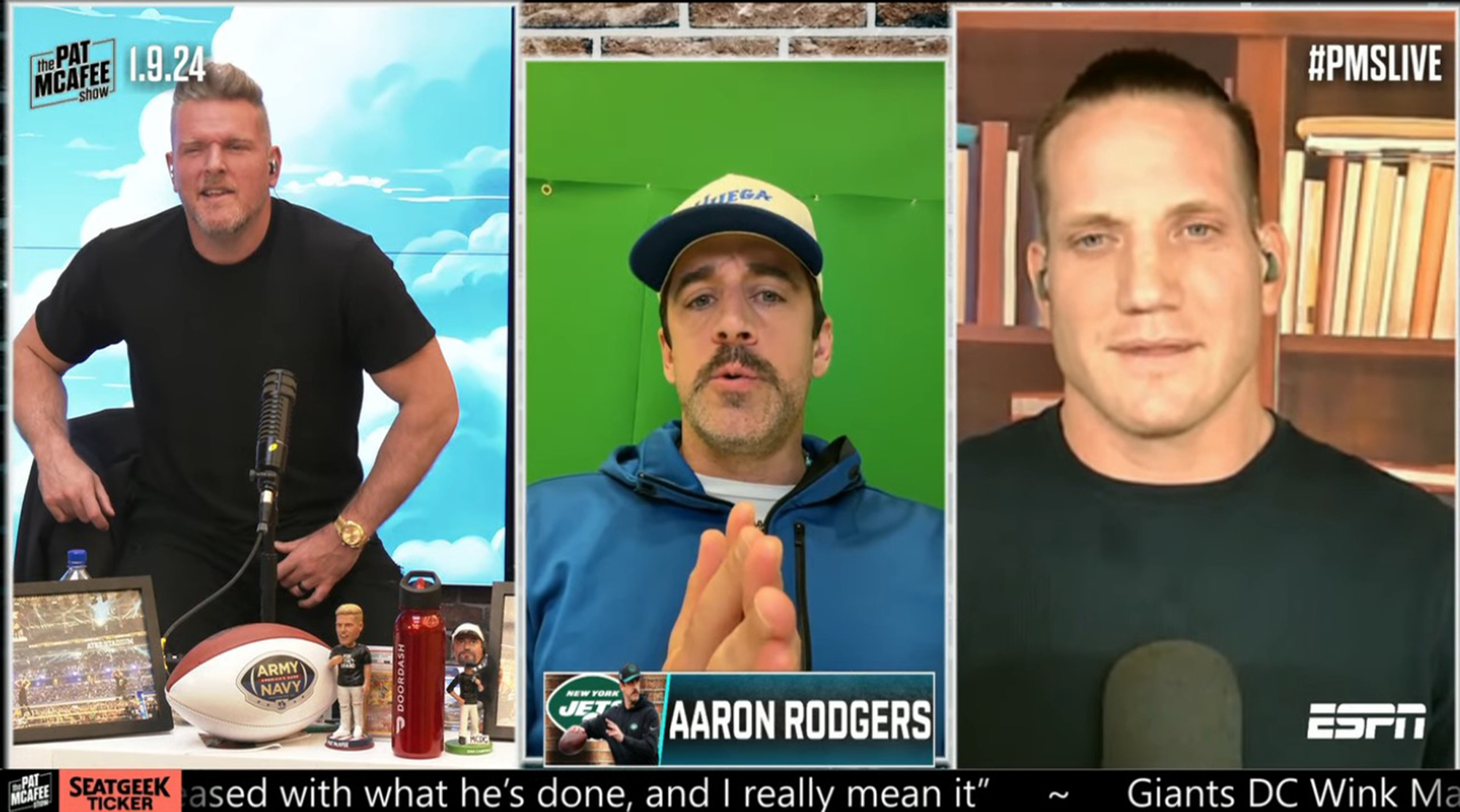 Aaron Rodgers Has Turned ‘pat Mcafee Show Into An 85 Million Espn