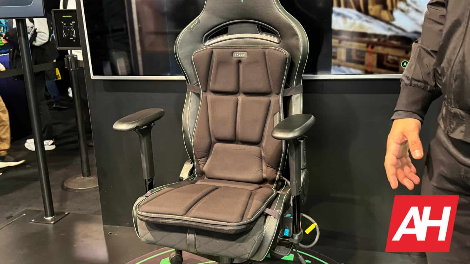 Hands-on With Razer Project Esther, The Haptic Chair Cushion