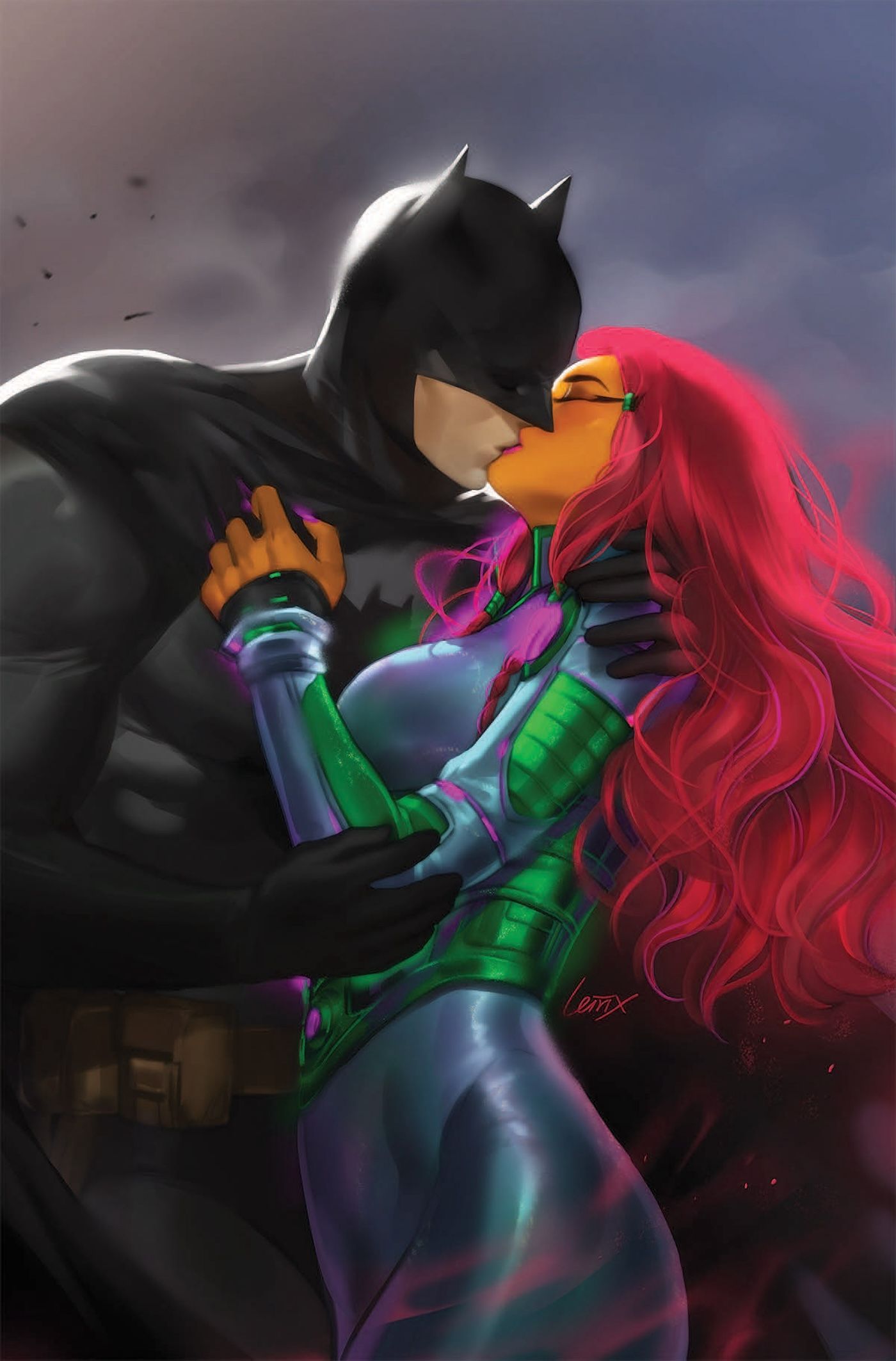 <b>Batman</b> and Ione Mirror the Iconic Starfire and Nightwing Romance.