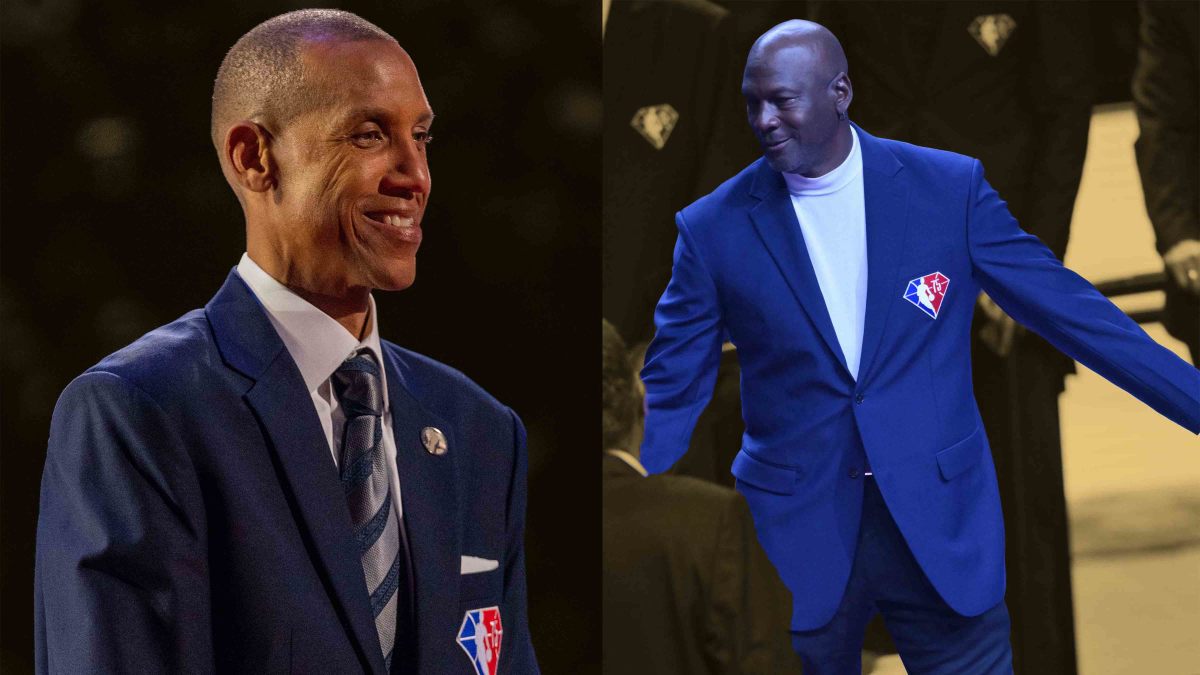 Michael Jordan paid respect to Reggie Miller after their final NBA
