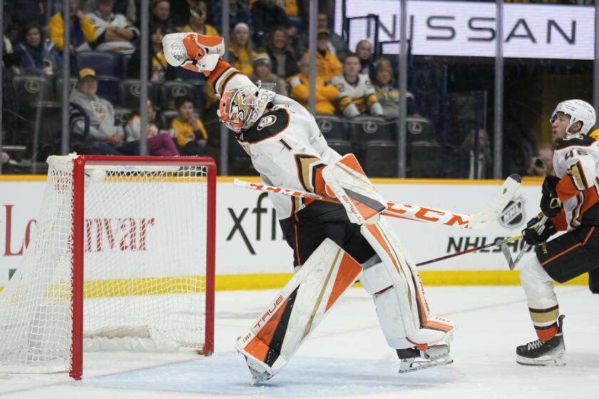 Trevor Zegras Is Injured As Ducks Hold Off Predators, 5-3