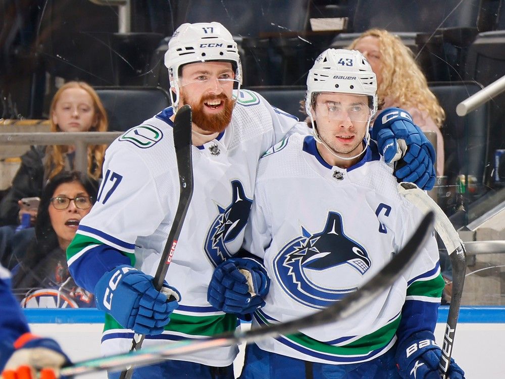 Canucks 5, Islanders 2: Completing Rare Triple Crown Of Victories By ...