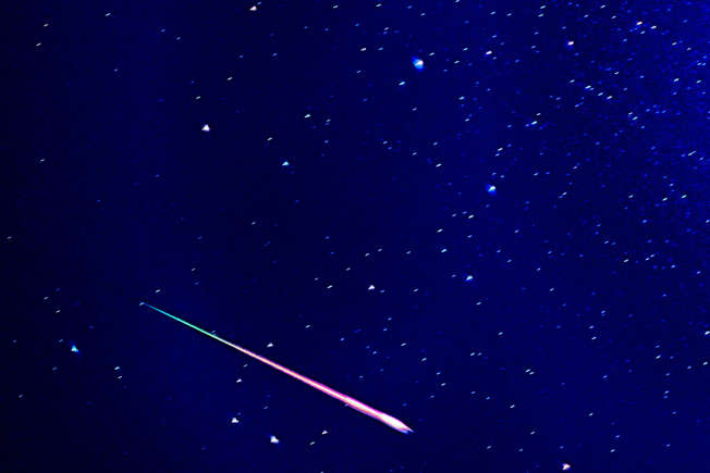 15 April tot 27 Mei: Eta Aquarid-meteorenregen