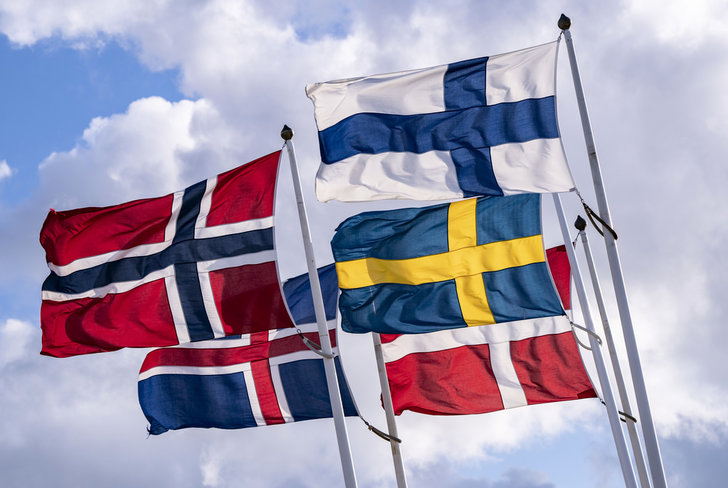 lägre inflationstryck i norge och danmark