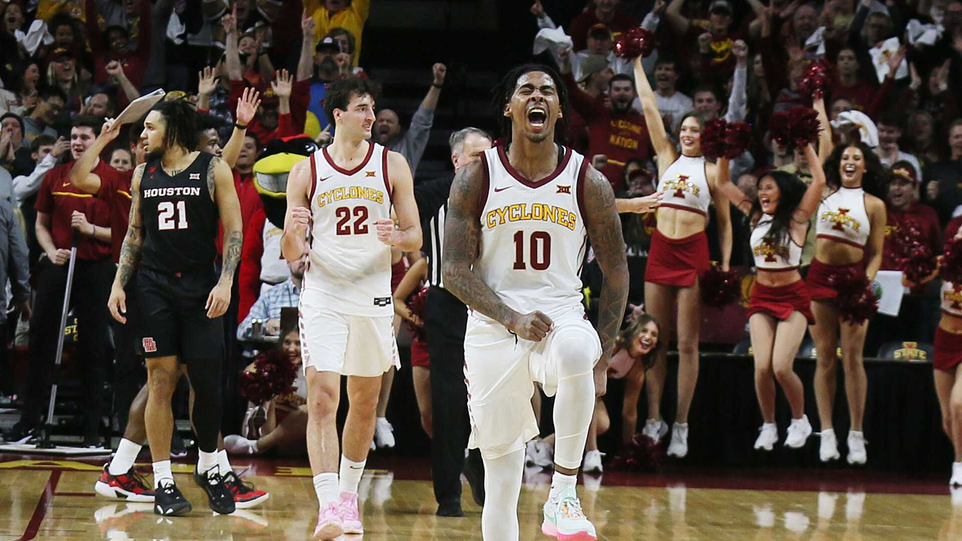 Iowa State Beats Nation’s Final Undefeated Team, No. 2 Houston, 57-53