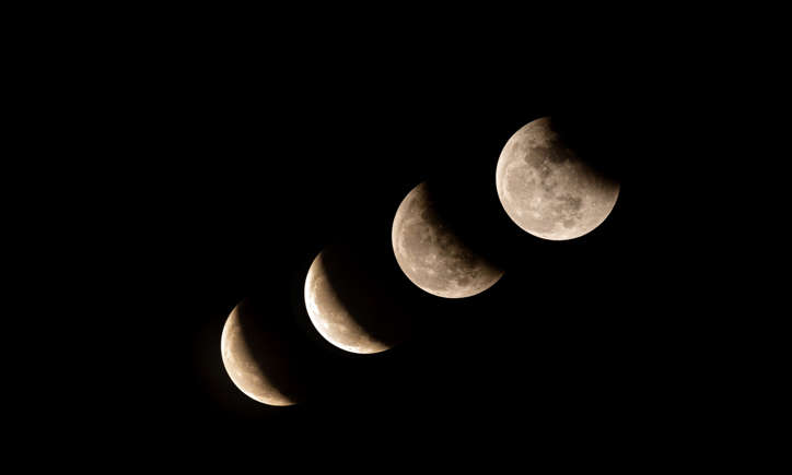 18 September: Gedeeltelijke maansverduistering