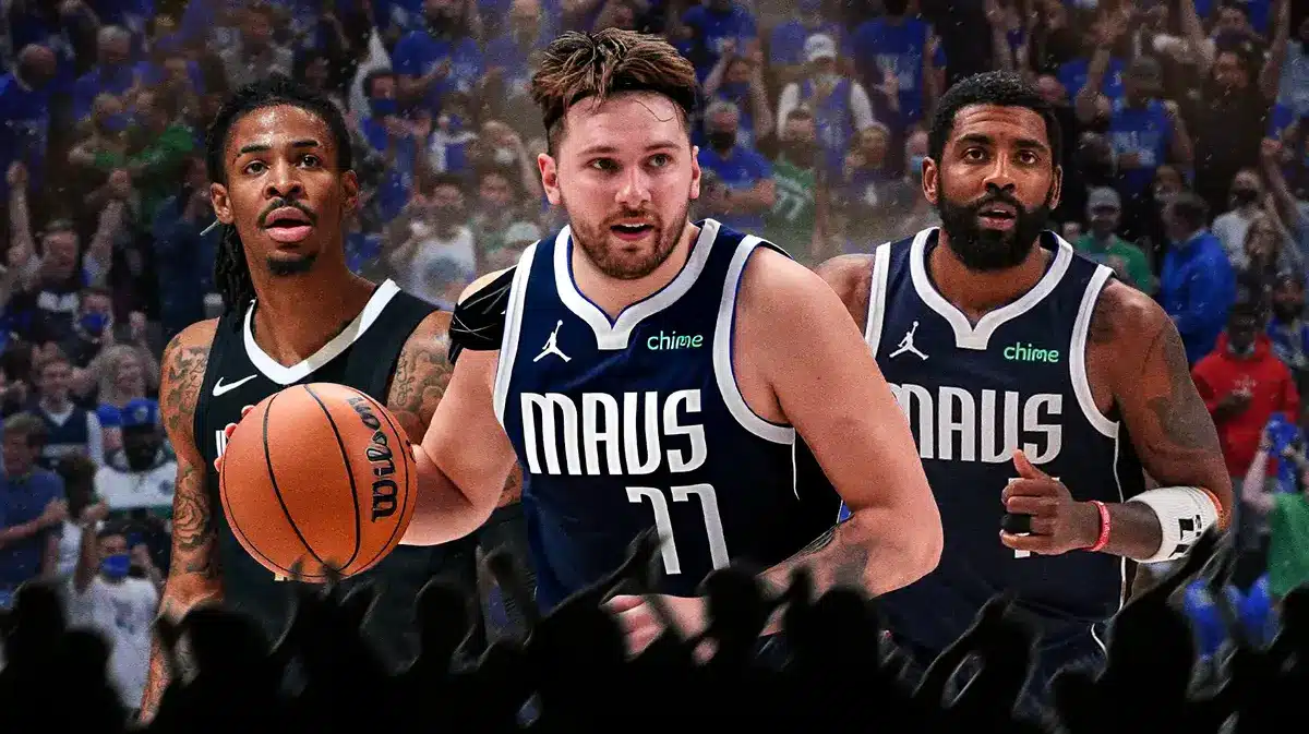 Mavericks’ Luka Doncic, Kyrie Irving Share Awesome Moment With ...