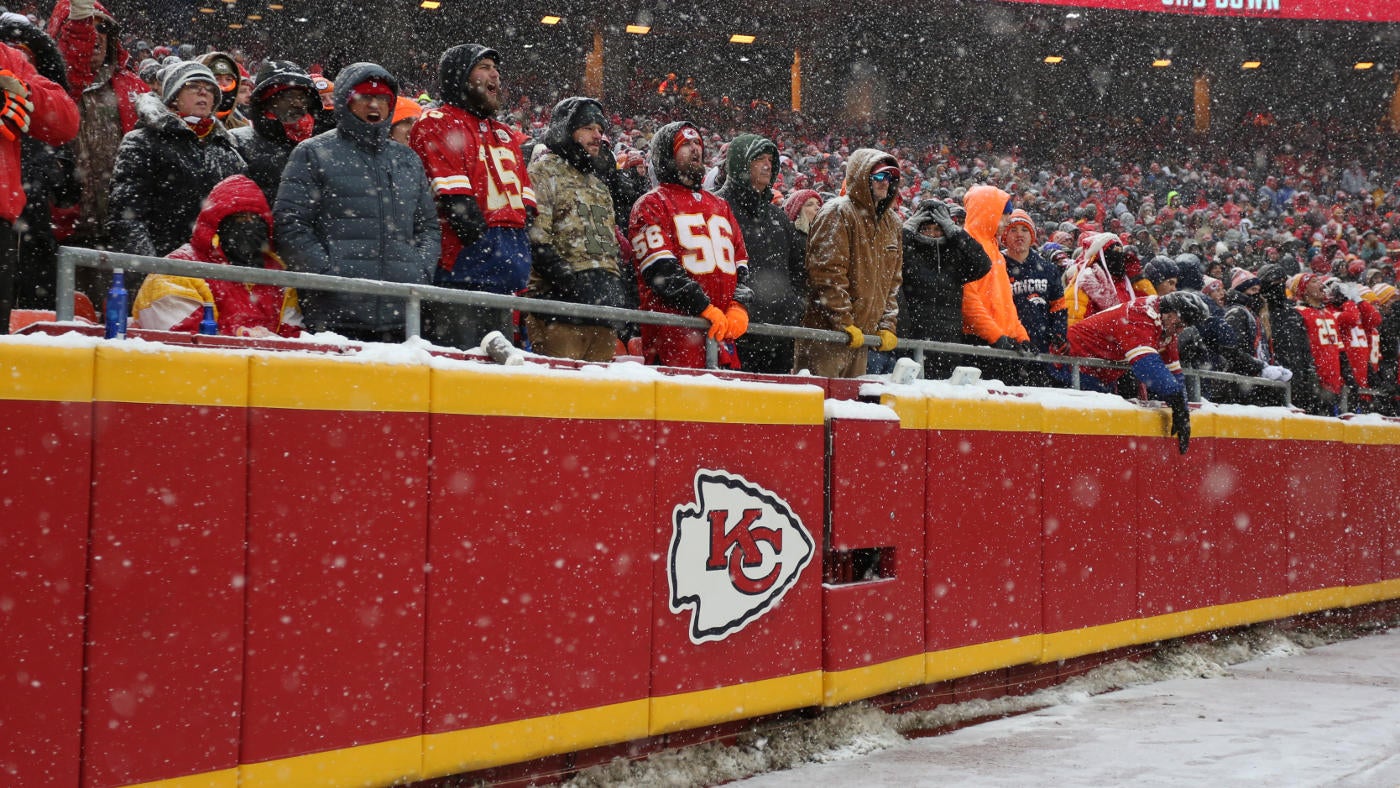 2024 NFL playoff weather Dolphins at Chiefs is officially one of the