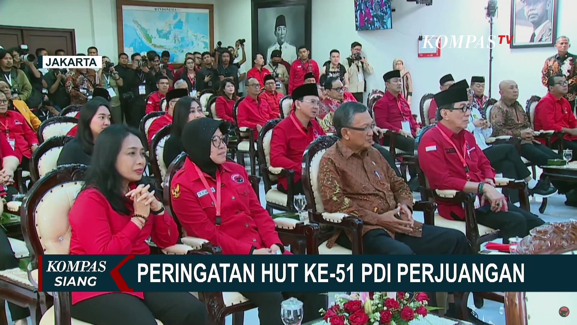 Kunjungan Ketiga Negara, Jokowi Tak Hadiri HUT Ke-51 PDIP