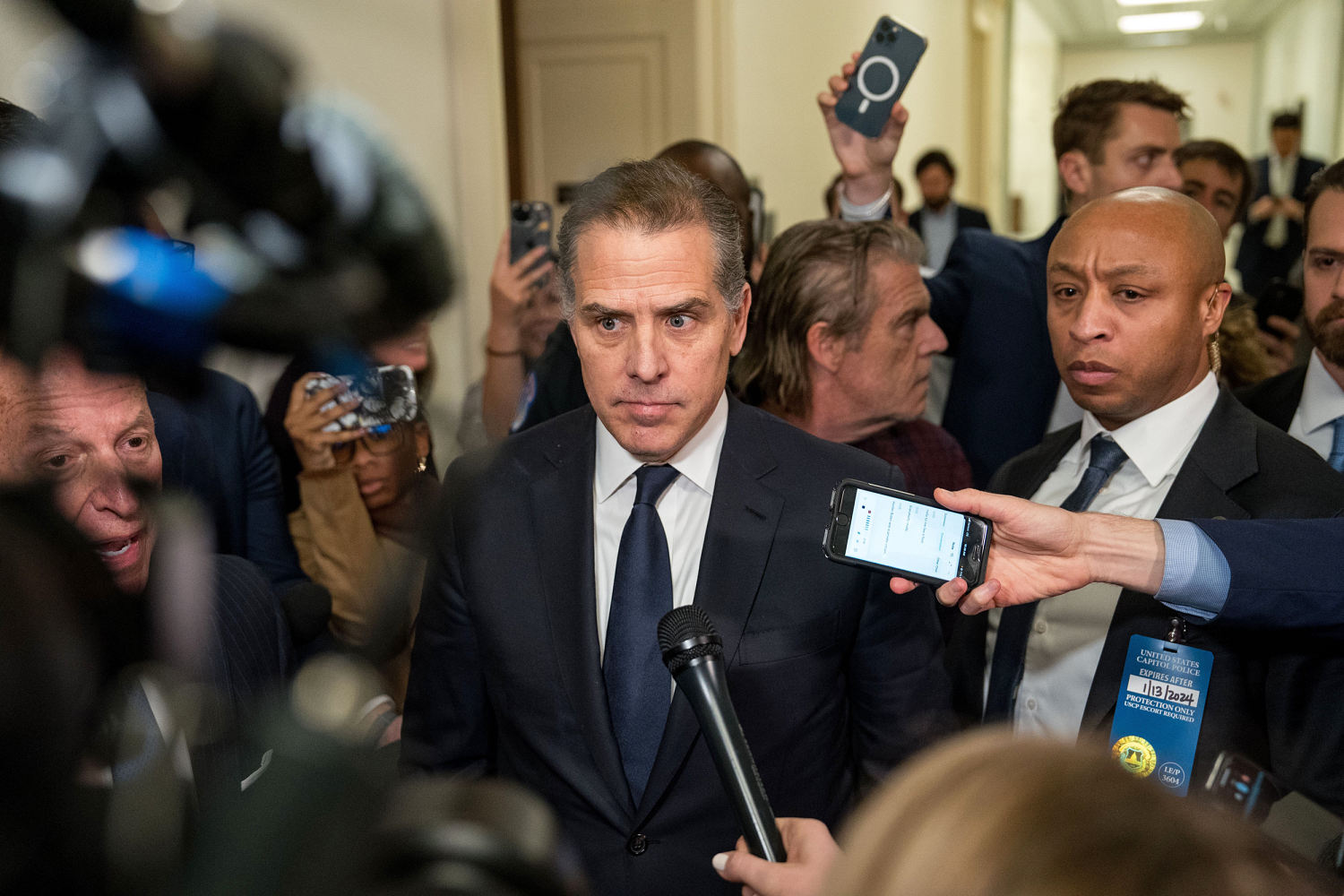 republican-led committee votes to recommend house hold hunter biden in contempt