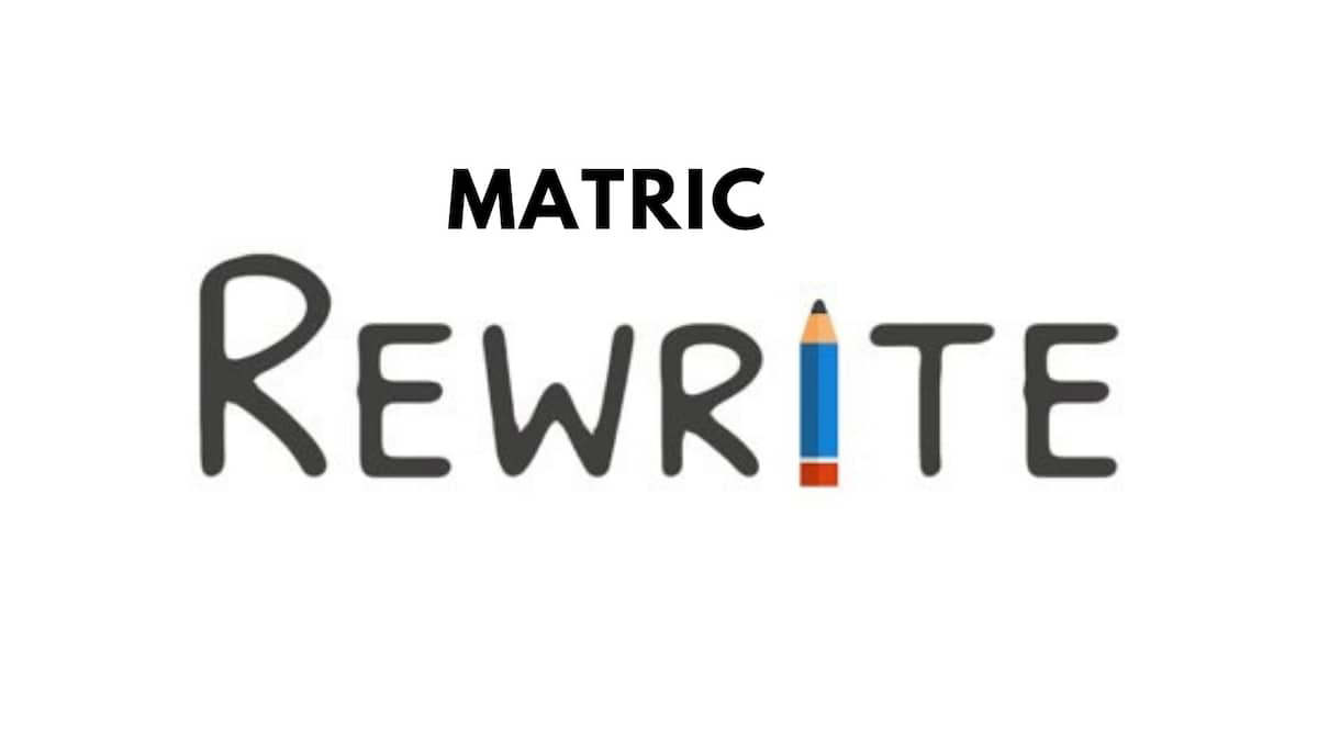 Matric rewrite All you need to know about registering for a second
