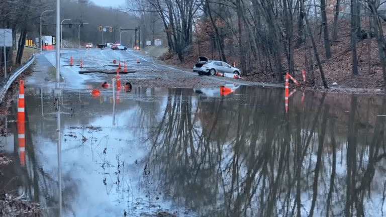 From a swamped Hampton Beach to a man trapped in a Domino's — check out ...