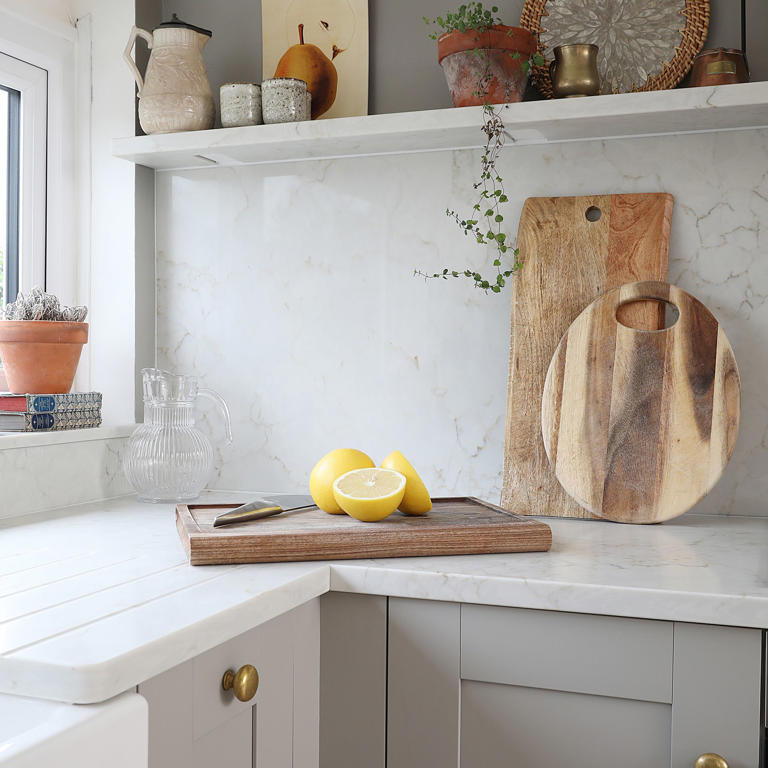 Painting kitchen worktops – how to give your kitchen an affordable new ...