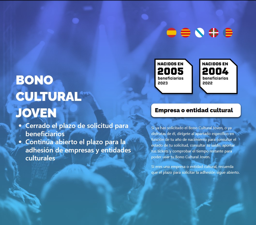 Bono Cultural Joven 2024: Requisitos, Cómo Solicitarlo Y En Qué Puedes ...