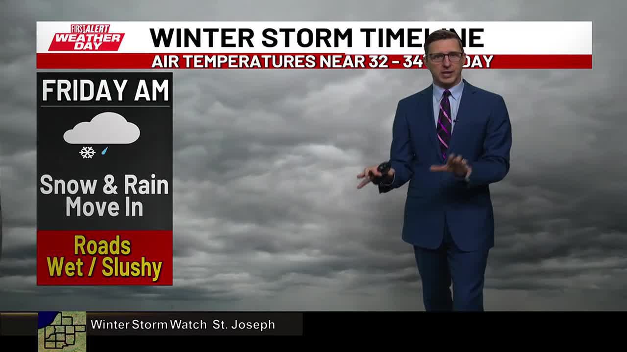 First Alert Weather: Winter Storm Will Give Way To An Arctic Air Outbreak